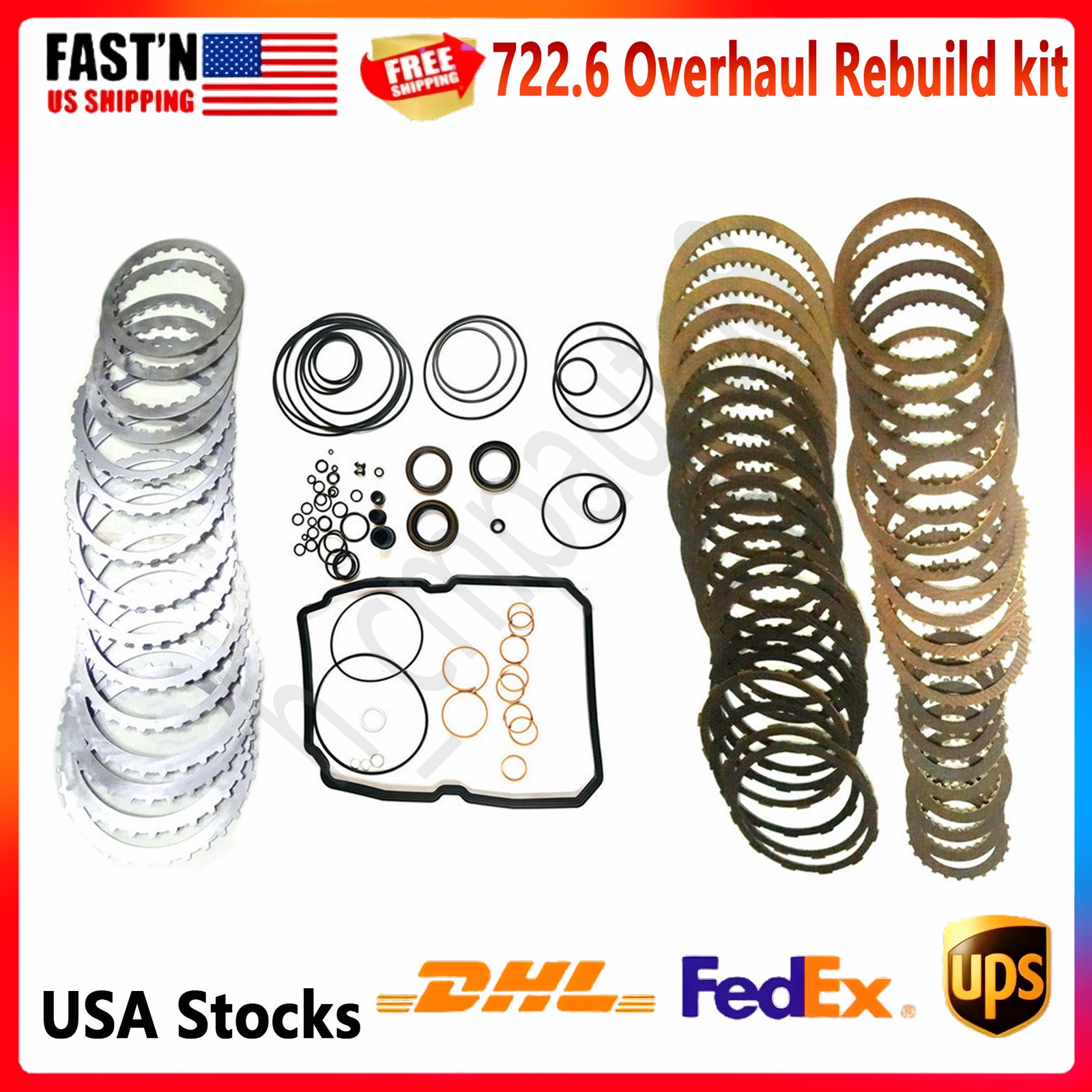 722.6 Engine Master Overhaul Rebuild kit Transmission FitS for Mercedes-Benz 5-SPEED