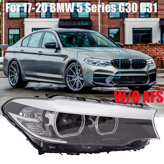 Xenon LED Adaptive Right Headlight w/o AFS For 2017-2020 for BMW 5 Series G30 G31