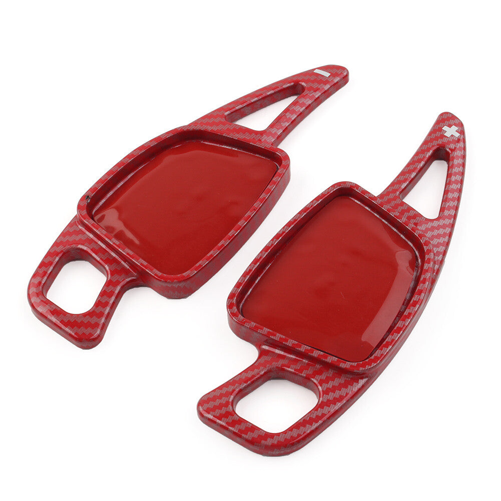 Steering Wheel Paddle Shifter Extension for Audi A3 A4 S4 A5 S5 A6 A7 Red