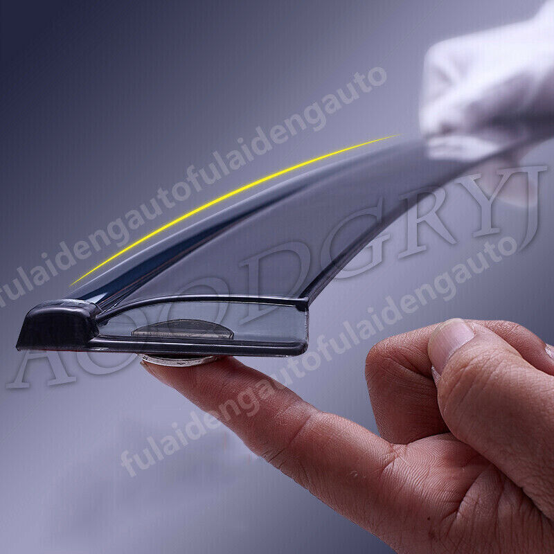 4P for Lexus RX350 450h 2016-2022 Window Visor Vent Shade Rain Guard Door Visor