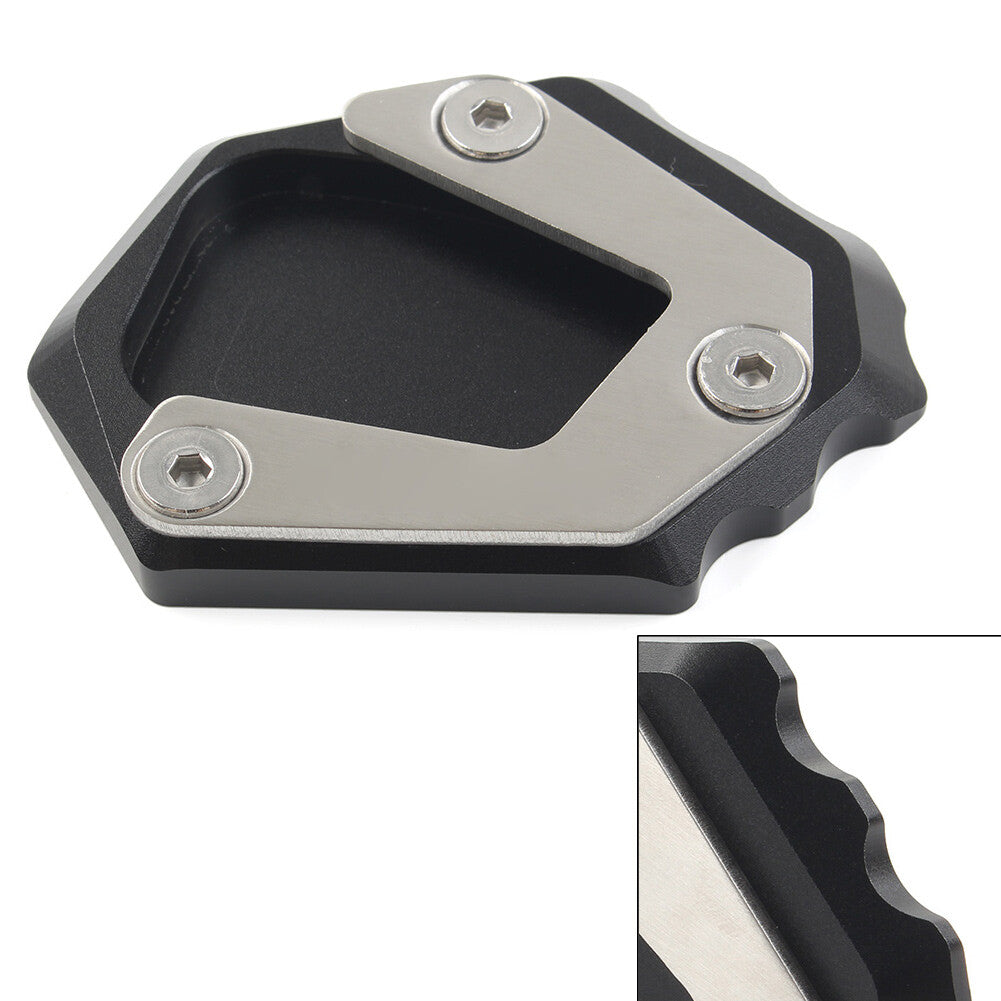 Kickstand Side Stand Enlarger Foot Support Plate Black Fit for Honda CB650R 2019-23