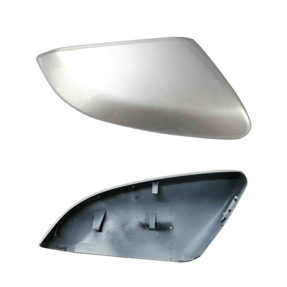 for DURABLE Passenger Side Mirror Cover Cap in Silver for Honda for Civic 2016 2020