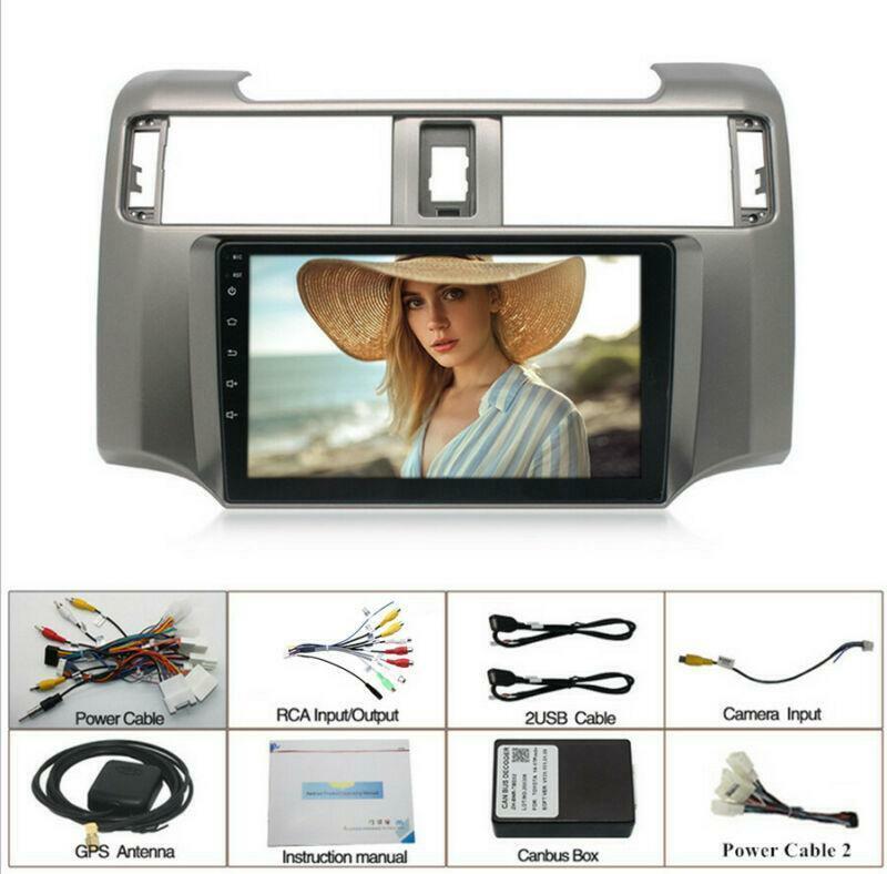 9 Android 10.1 Car Radio GPS Player Navi For 2009-19 for Toyota 4Runner w/ Canbus