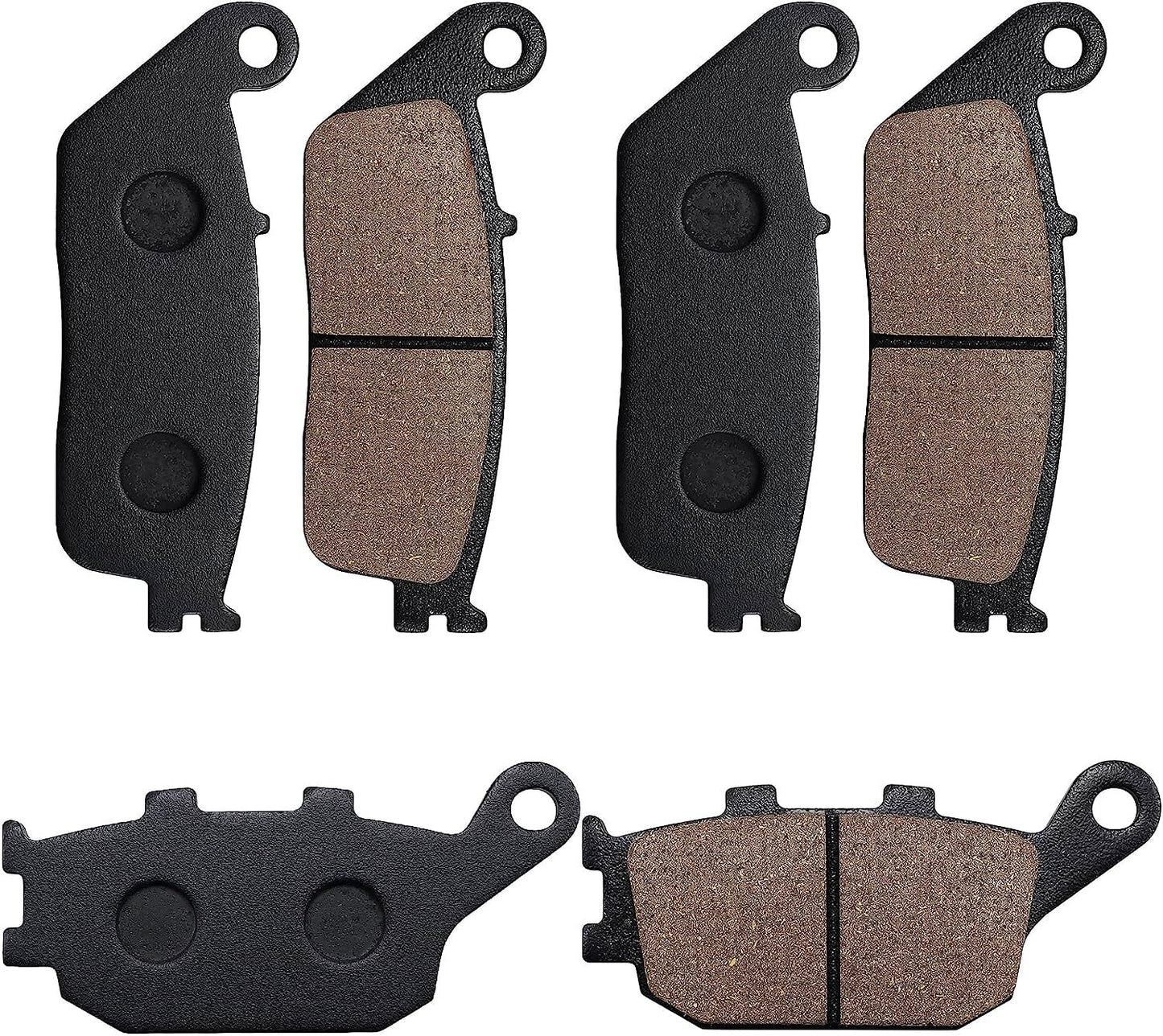 Front Rear Brake Pads for Kawasaki 650 Z650 ER 650 2017-2020 Z750 ZR750 07-2011