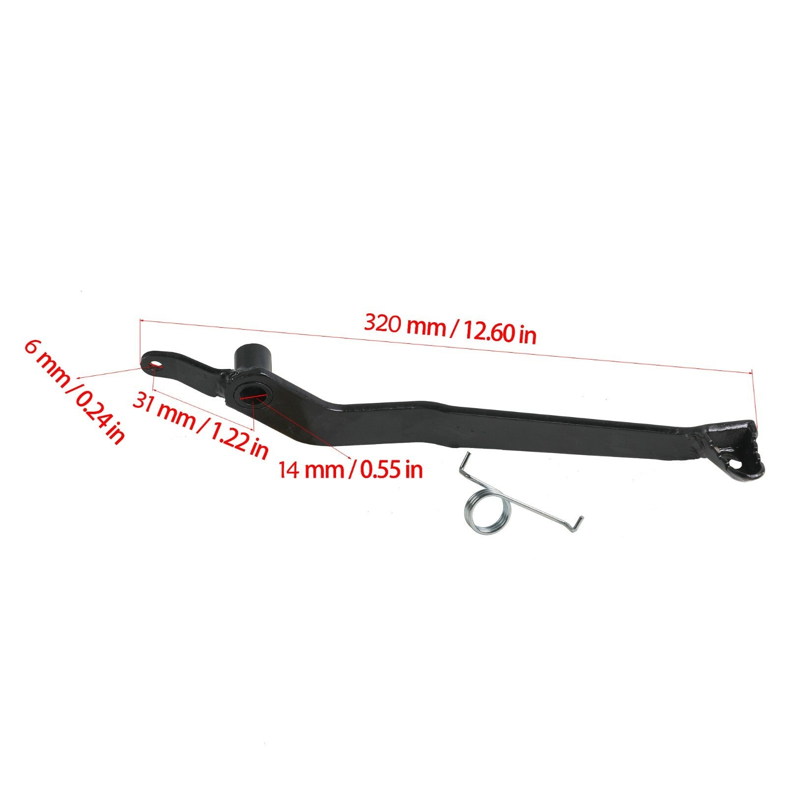Rear hydraulic brake pedal lever suitable for 50cc-125cc CRF50 Pit Dirt bicycles SSR SDG