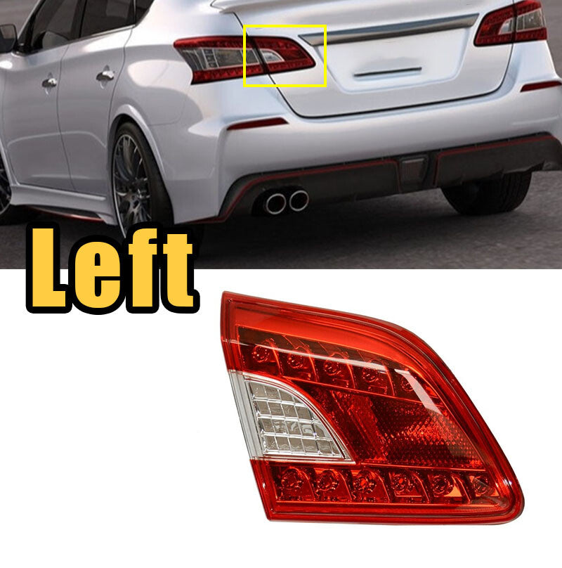 Left LED Inner Side Rear Tail Light Lamp for NISSAN SYLPHY Sentra 2013-2015