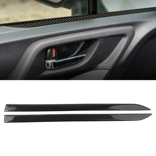 For 2013-2018 2017 16 for Subaru Forester 2Pcs Interior Door Panel Trim Replacement