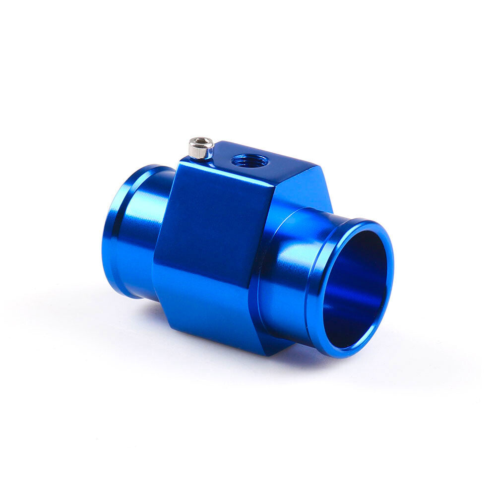 42mm Blue Water Temp Temperature Joint Pipe Sensor Gauge Radiator Hose Adapter
