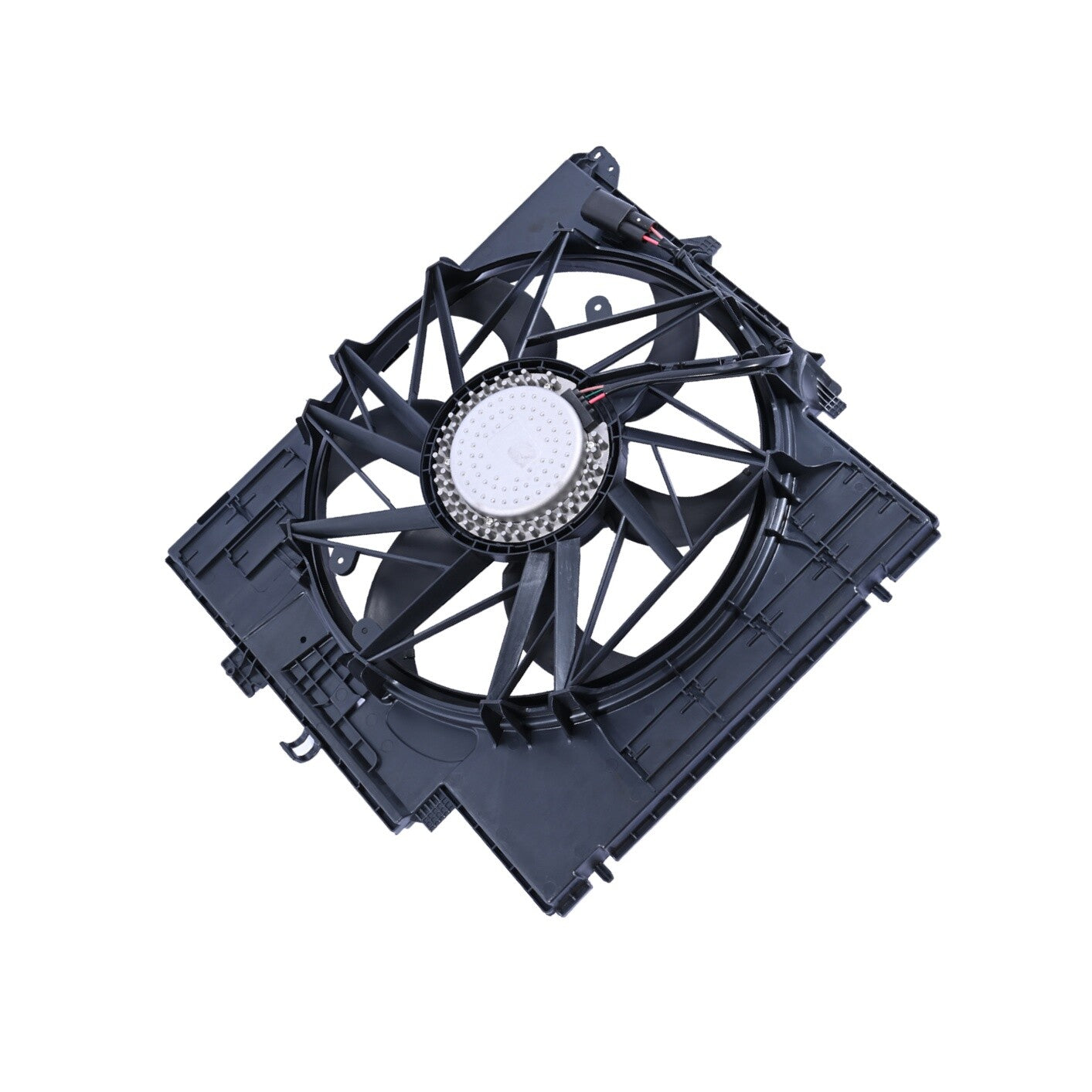 17427601176 Engine Radiator Cooling Fan Assembly for BMW F25 F26 2.0L