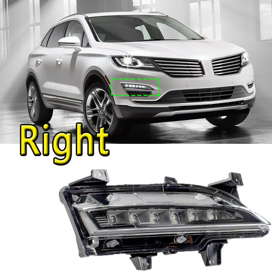 Right side Daytime running lights Fog Light LED for Lincoln MKC 2014 2015-2018
