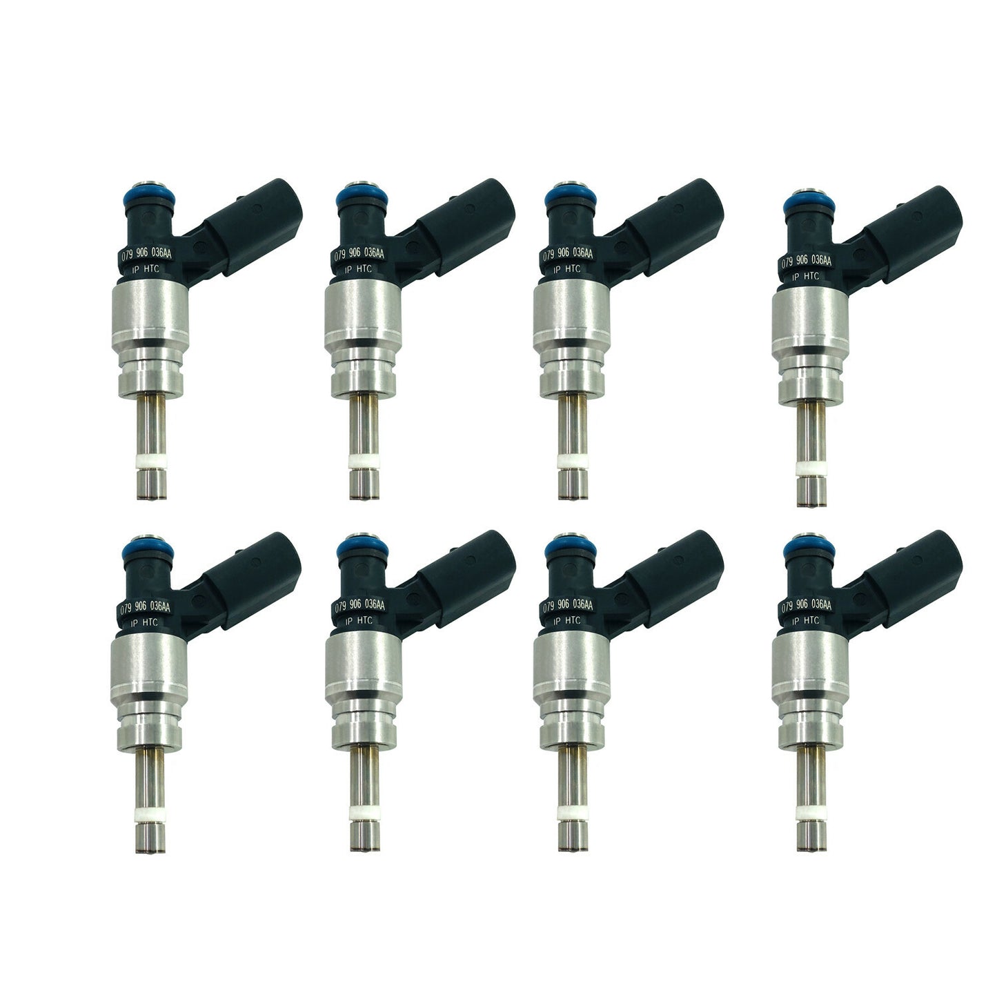 8x Fuel Injector 079906036AA for Audi for A6 Quattro 07-11 for A8 Quattro 07-10 4.2L