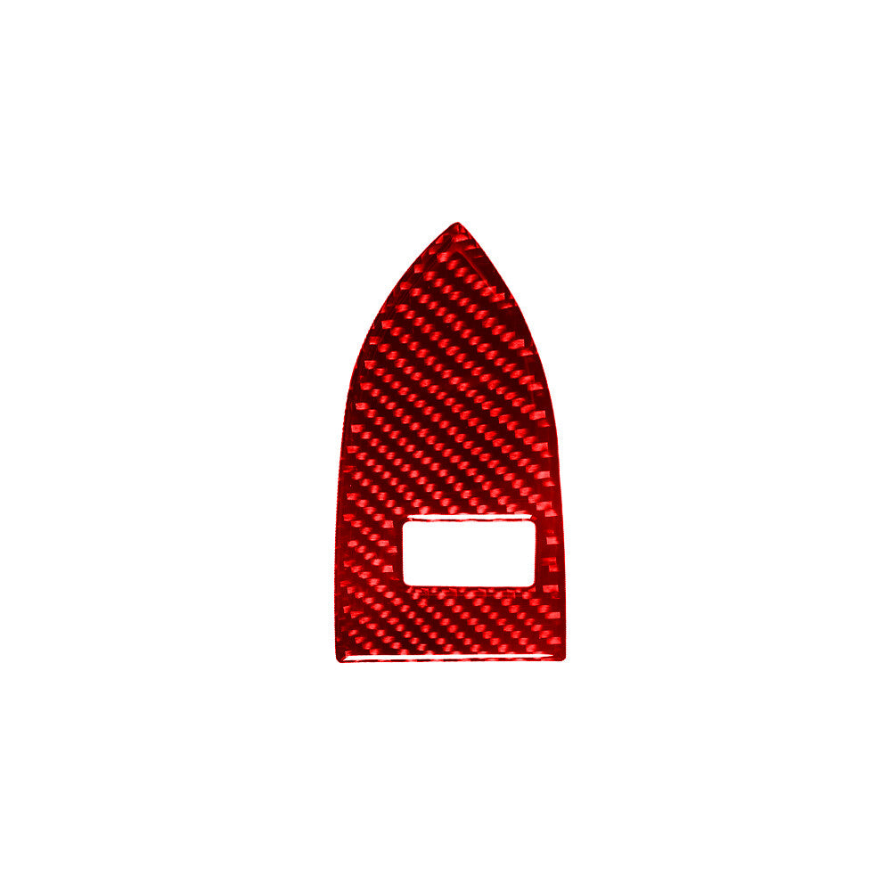 Red Carbon Fiber Rear Door Memory for Seat Switch Trim For Land for Range Rover Sport