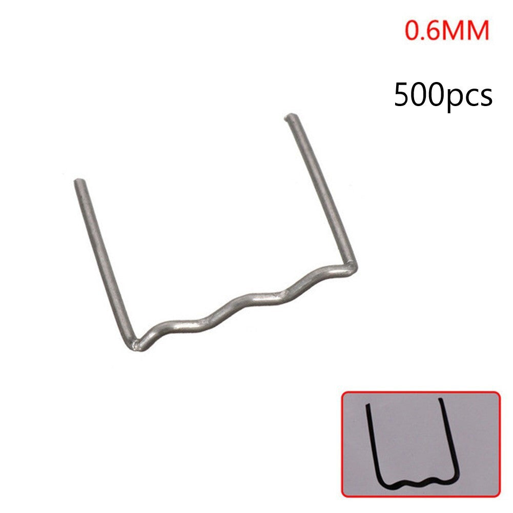 Pre-cut Hot Stapler Staples 500PCS Accessories Flat Staple Replacement