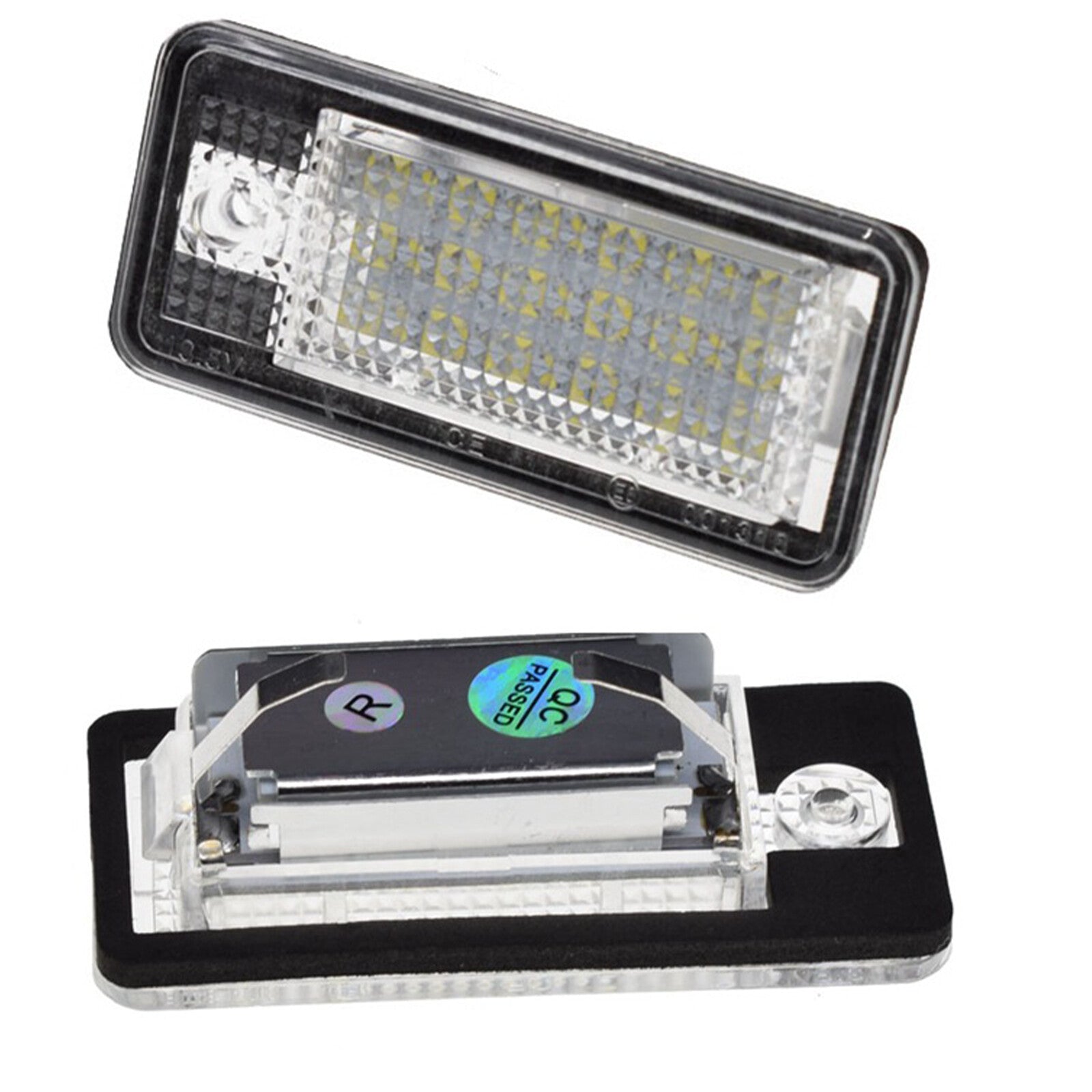 18 LED License Plate Light Lamp for Audi A3 S3 A4 S4 A6 C6 for A8 S8 Q7 Error C