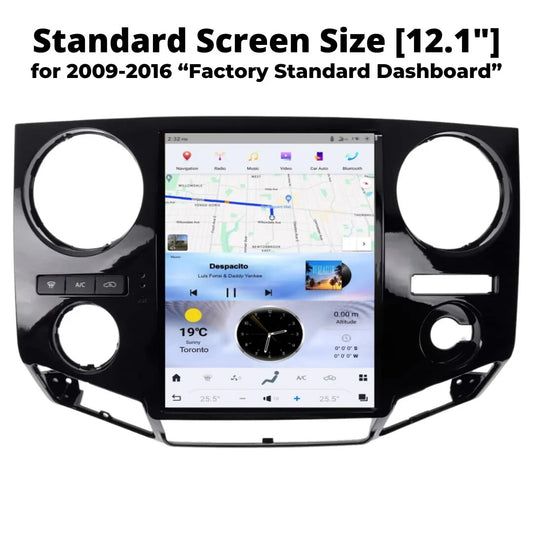 for Ford F250 F350 2009-2012 for Tesla Style Screen Stereo Car Radio GPS Navi 12.1