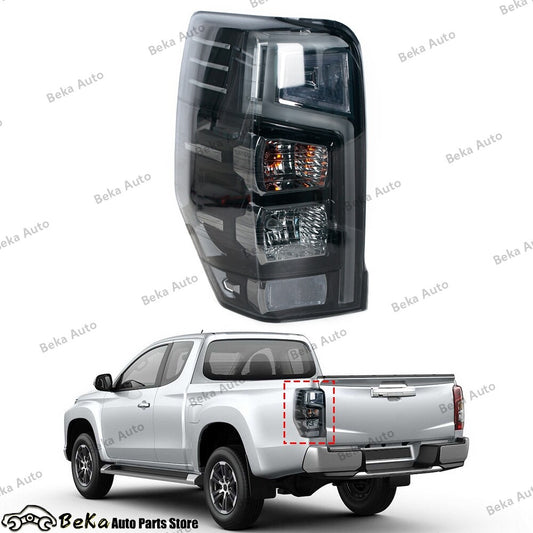 Smoked taillight and brake light for Mitsubishi L200 Triton 2019 - 2020 LH