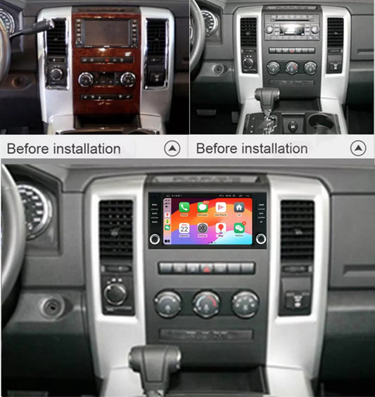 Compatible with for Dodge Grand Caravan 2008 - 2020: CarPlay, Android 13, GPS, Car Radio, Stereo, WiFi.