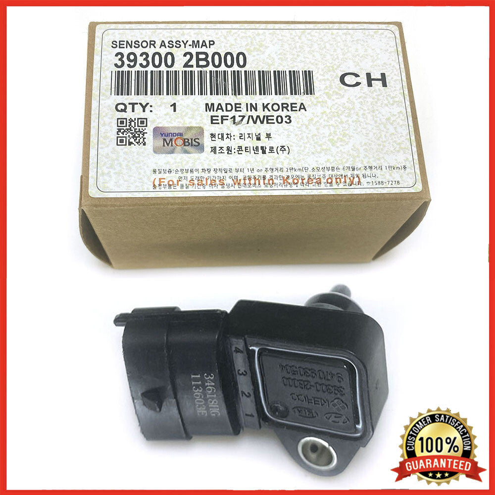 Manifold pressure sensor 393002B000 suitable for 10-14 liter for Hyundai Sonata for Tucson 2.0 2.4 liters