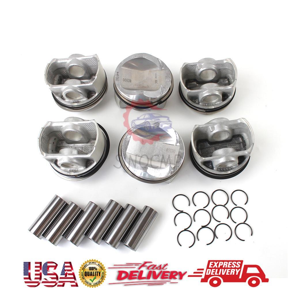 Engine Pistons Rings Set 06E107066DM For 3.0T for VW Touareg for AUDI S4 S5 A6 for A8 Q5 Q7
