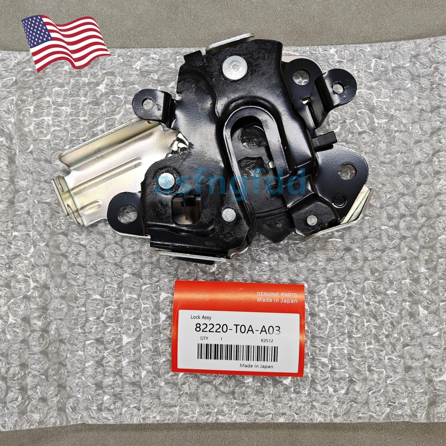 Right rear for seat rear lock 82220-T0A-A03, suitable for Honda CRV CR-V 2012-2017.