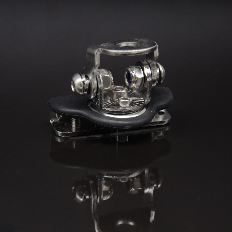 2x Car Offroad Mount Holder LED Work Lamp Fog light Bracket Stainless Steel Base