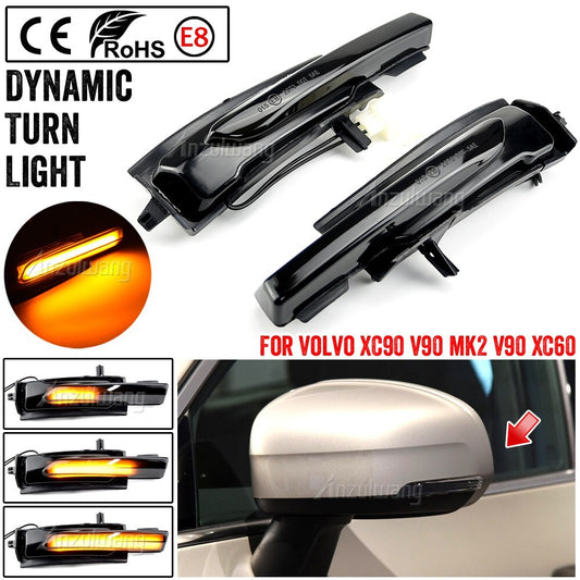Dynamic Turn Signal Light for Volvo XC60 XC90 V90 S90 MK2 II 2016-2021