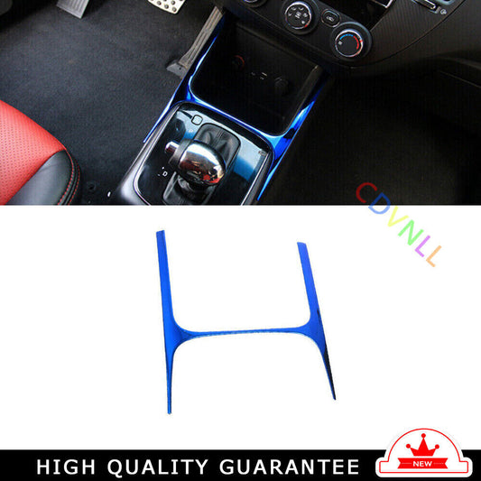 Console Gear Shift Frame Cover Trim Fit for Kia K3 Forte 2014-2018 Blue Titanium