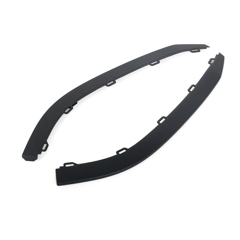 2x Front Bumper Lip Lower Spoiler Valance Trim for VW for Golf MK7 GTI 2015- 2017