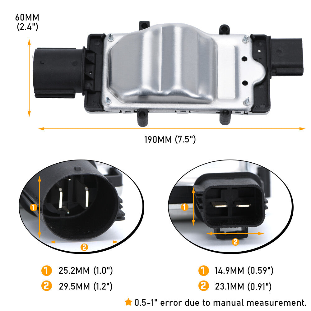 1137328464 Radiator Cooling Fan Control Module for Ford Focus Escape 2012-2018