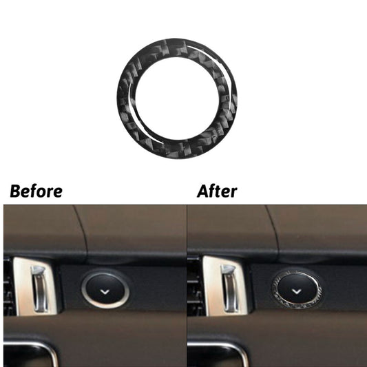 Carbon Fiber Glove Box Switch Cover Trim For Land for Range Rover Sport 2014-2017