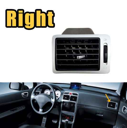 Right front dashboard center console air conditioning vent socket grille suitable for Peugeot 307 CC