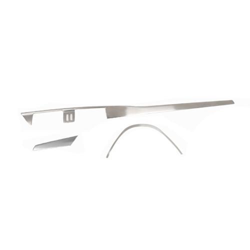 Silver Titanium Central Console Instrument Strip Trim for Toyota for Corolla 17-2018