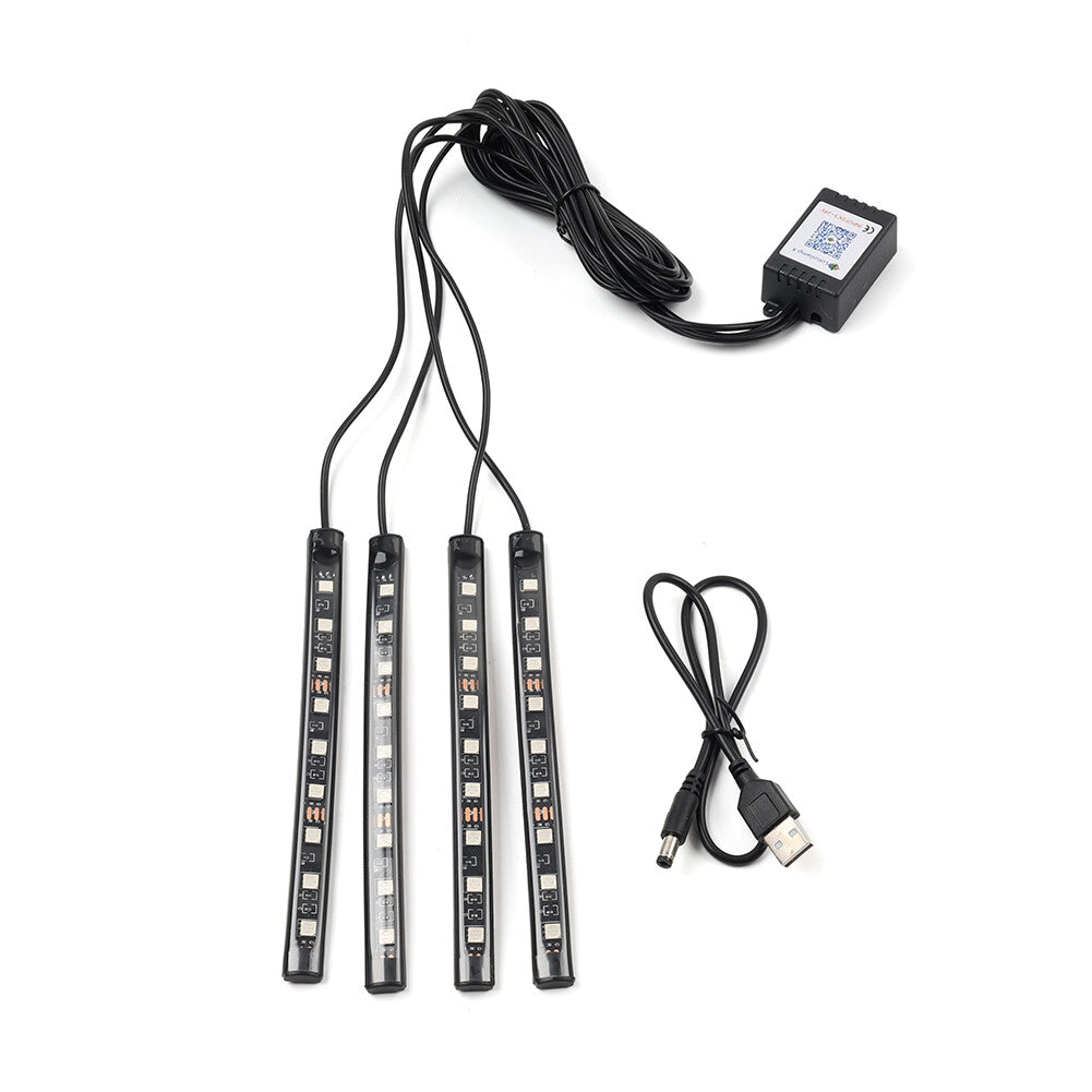 RGBMusic VoiceControl Floor Atmosphere Light Decorative Foot Lamp