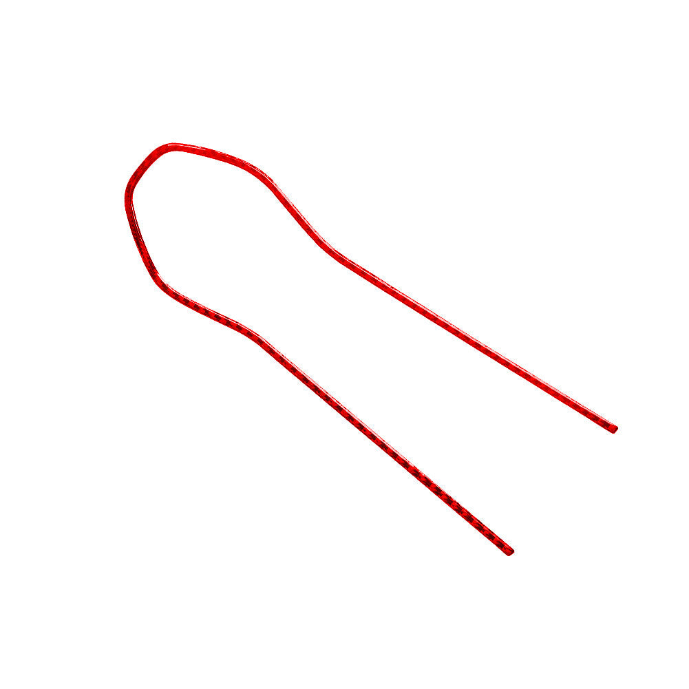 Red Carbon Fiber Radio Button Frame Trim Cover for Hyundai for Veloster JS 2019-2022