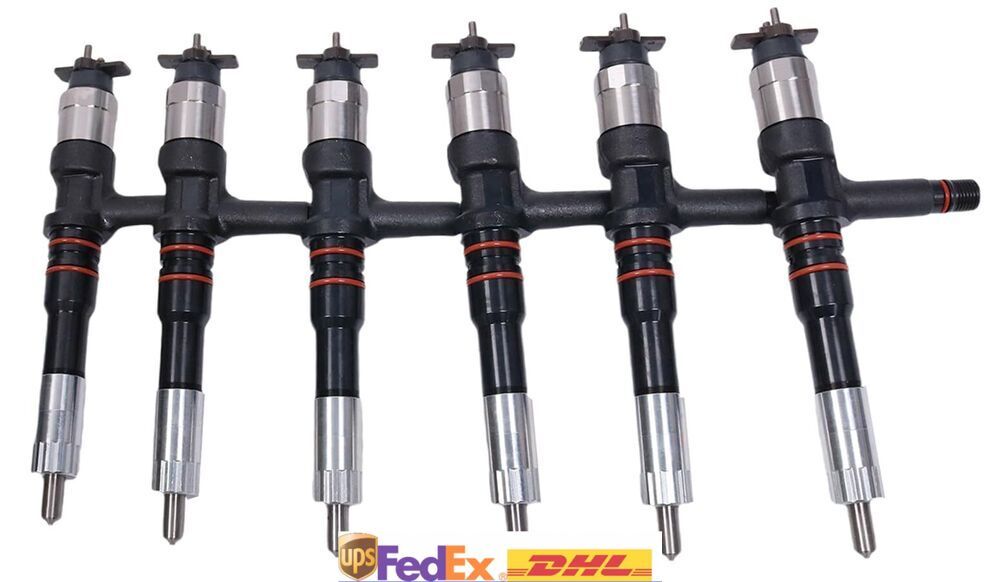 Injector 095000-6640 095000-6070 6251-11-3200 for Komatsu SAA6D125E WA470 6D125