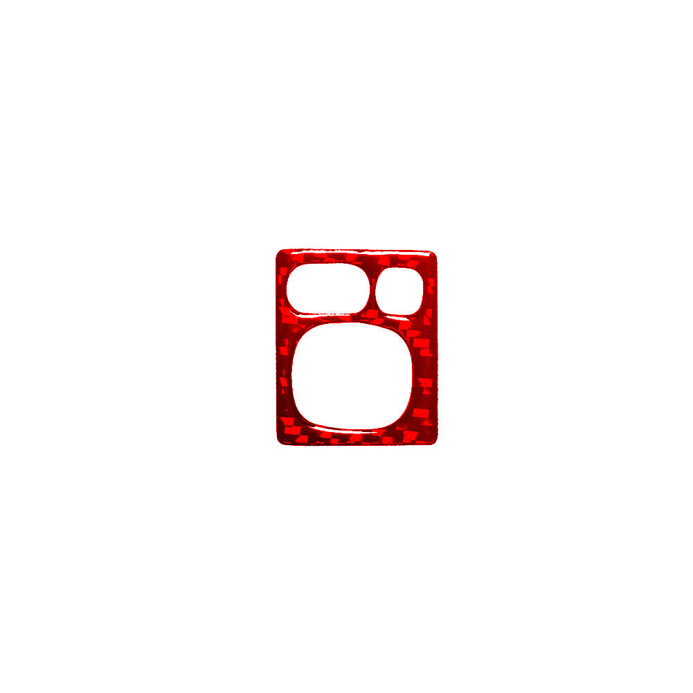 Red Mirror Contral Type B Frame Trim Carbon Fiber for Toyota Tundra 2007-2013