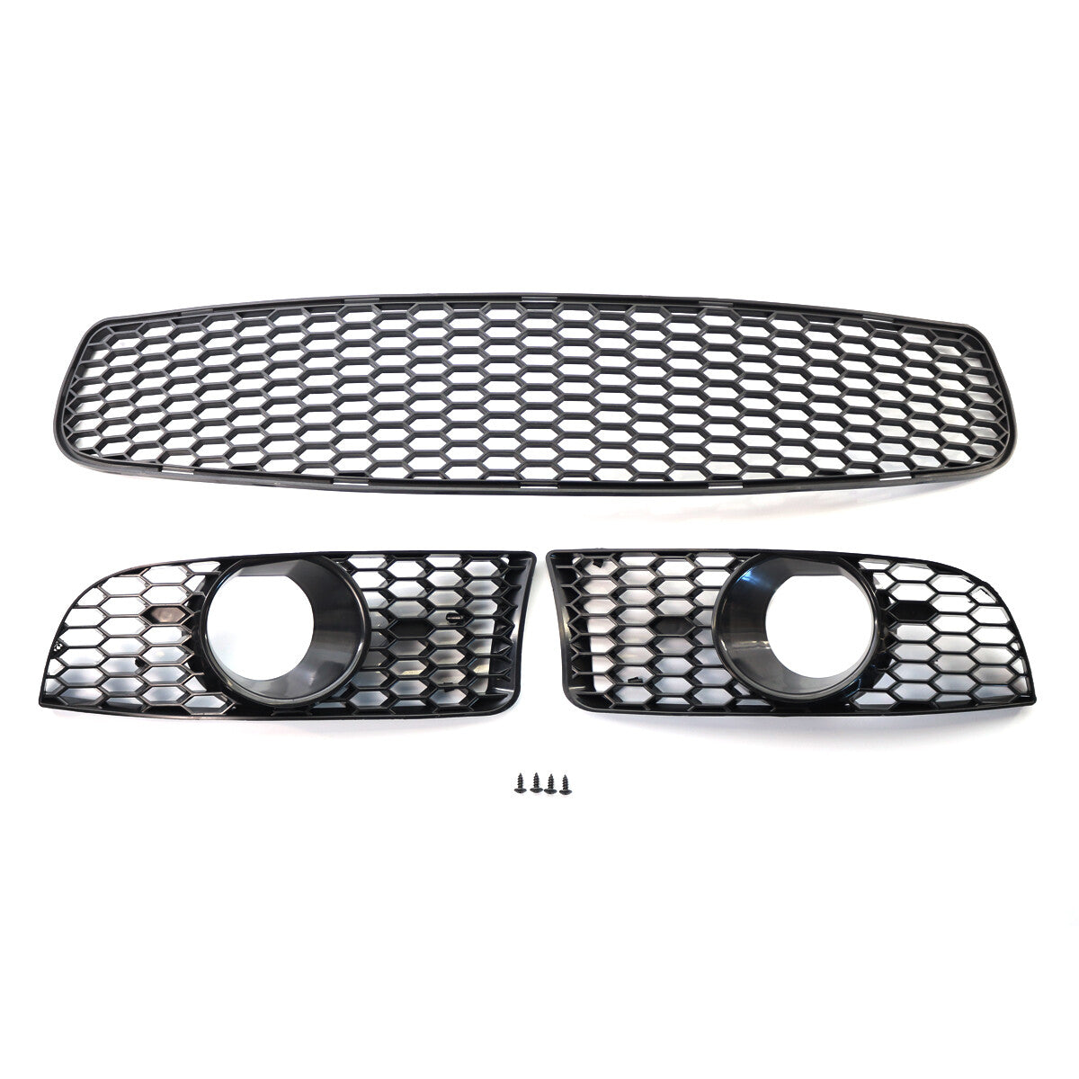 Front bumper fog light grille cover for BMW E90 3 Series 2009 - 2011 M3 style