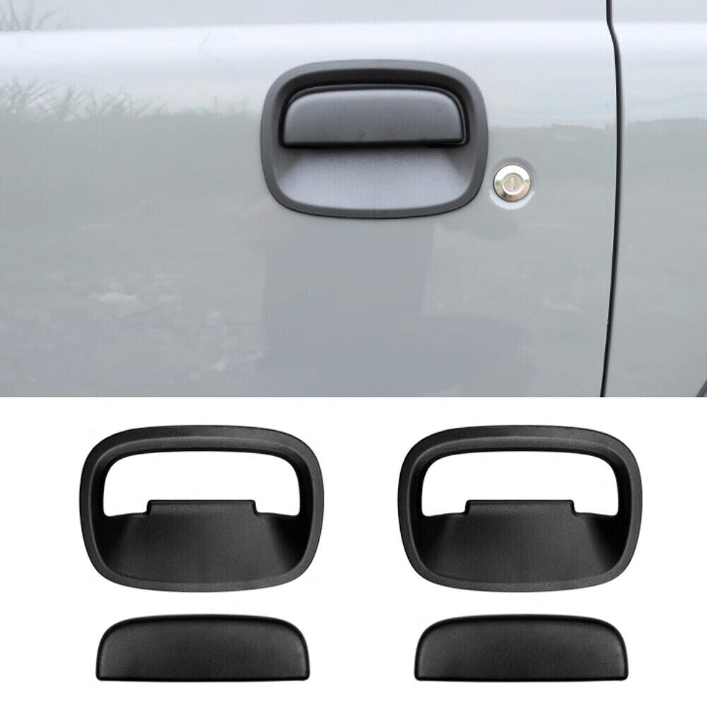 ABS Black Car Side Door Handle Decorative Cover for Suzuki for Jimny 2Door 2019-2025