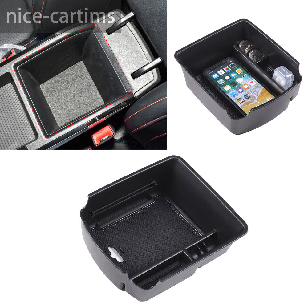 for Kia Seltos 2021-23 Center Console Armrest Box Storage Box Organizer Black A
