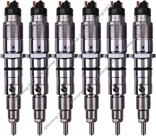 6 Pieces Fuel Injector 84347519 for Engine QSL9 CASE Tractor 180 MX245