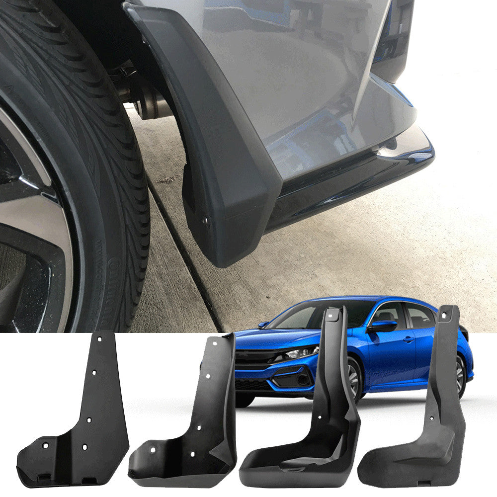 for Civic Hatchback 2017 - 2021 Splash Guards Mud Flap Clearance Hatchback in the US