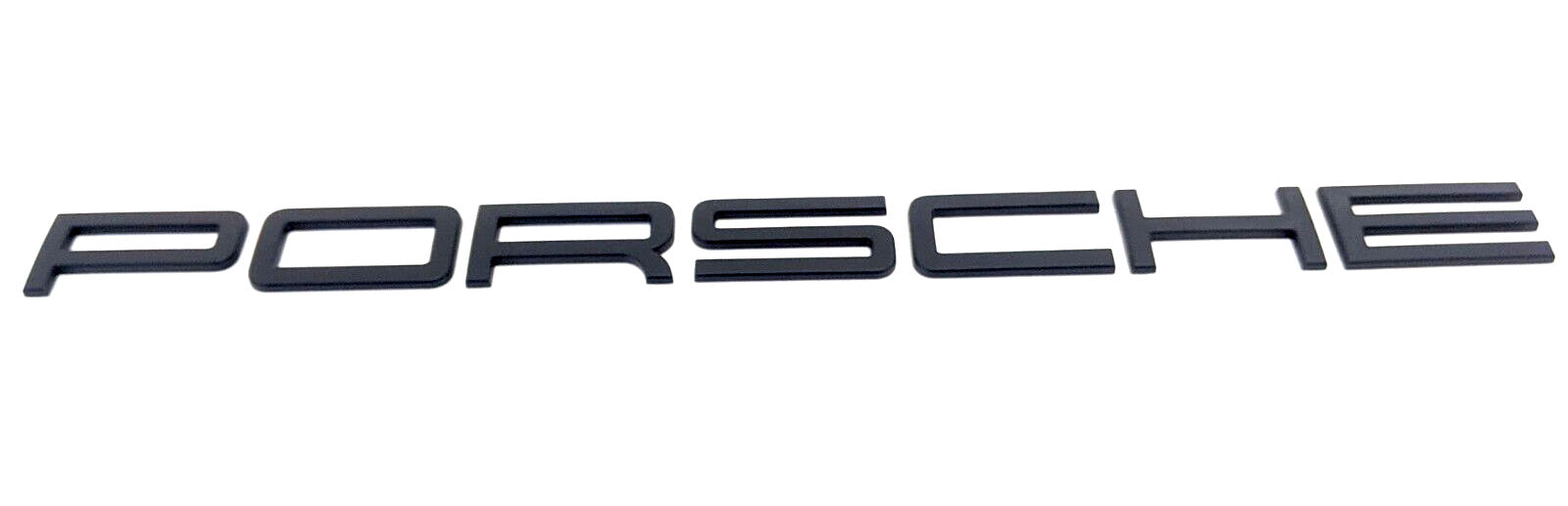 for Porsche Script Logo Rear Badge Matt Black 99155923590 for Porsche
