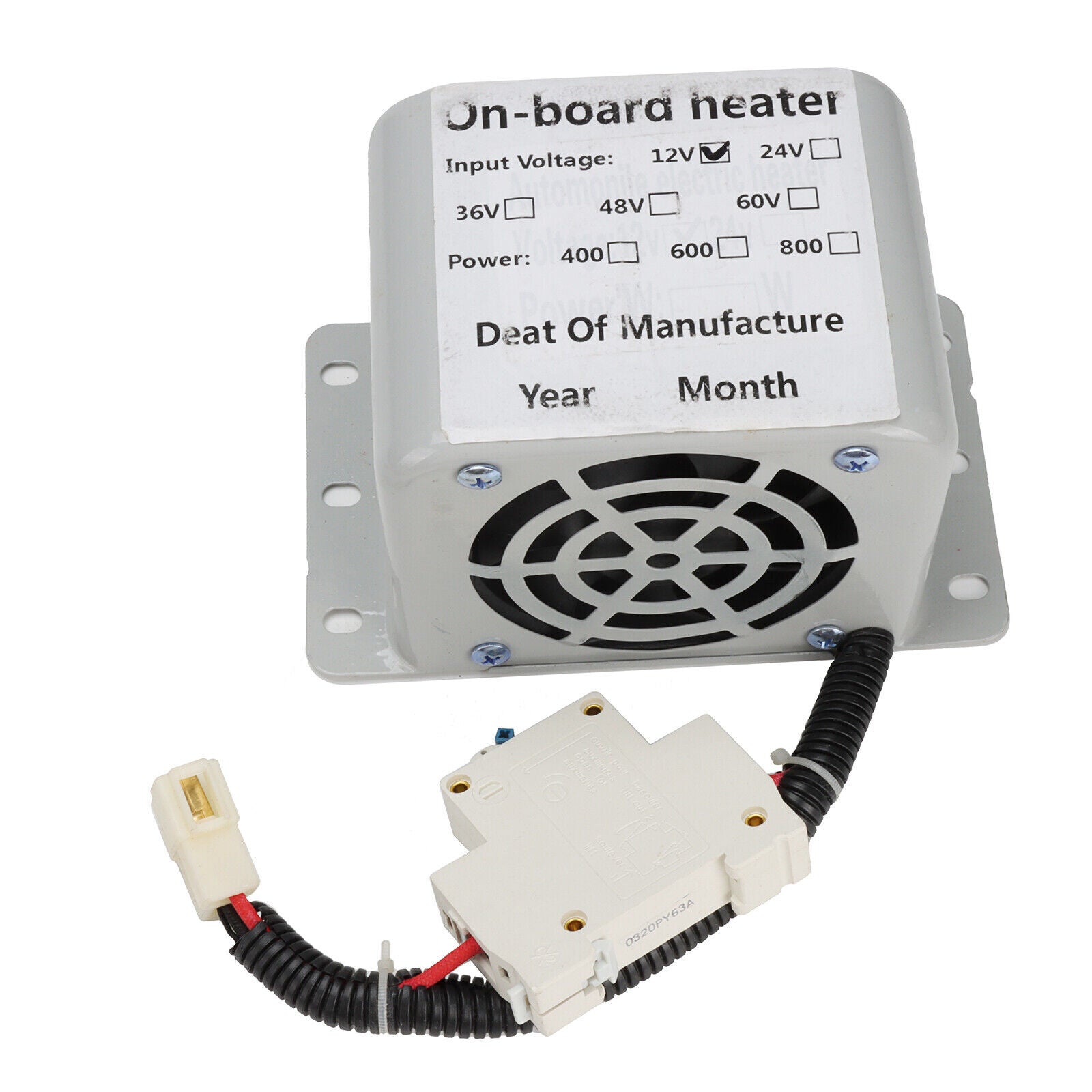 12V DC 800W Electric Car Heater Heating Fan Defogger Defroster Demister Truck
