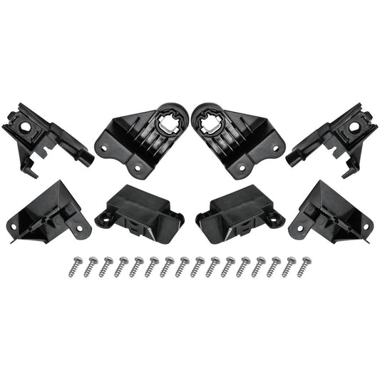 Pair Headlight Bracket Repair Set Kit For X1 F48 F49 2019-2023 X2 F39 2017-2023