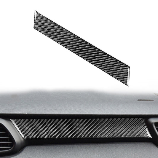 Carbon Fiber for Co -pilot Dashboard Cover Trim for Hyundai for Veloster JS N 2019-23
