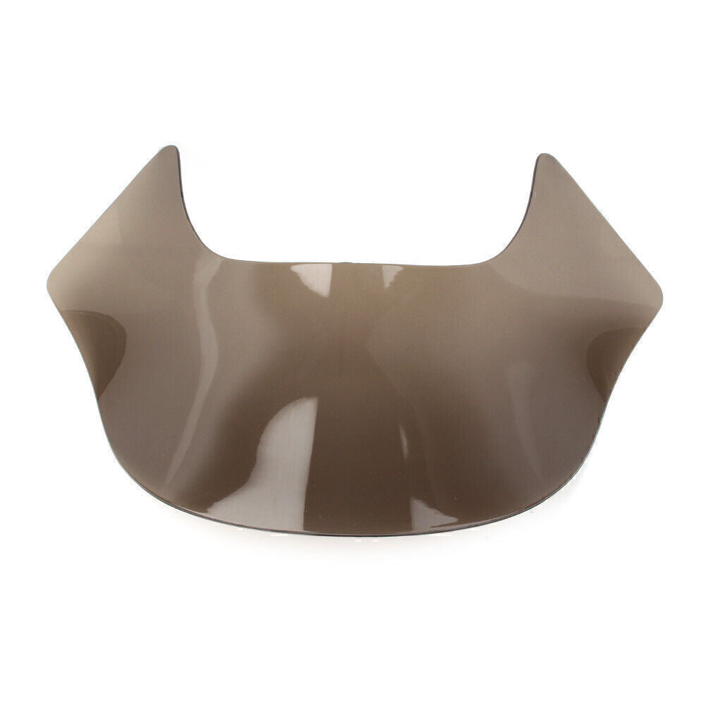 Smoked front windshield cover suitable for Harley Dyna Sportster Softtail