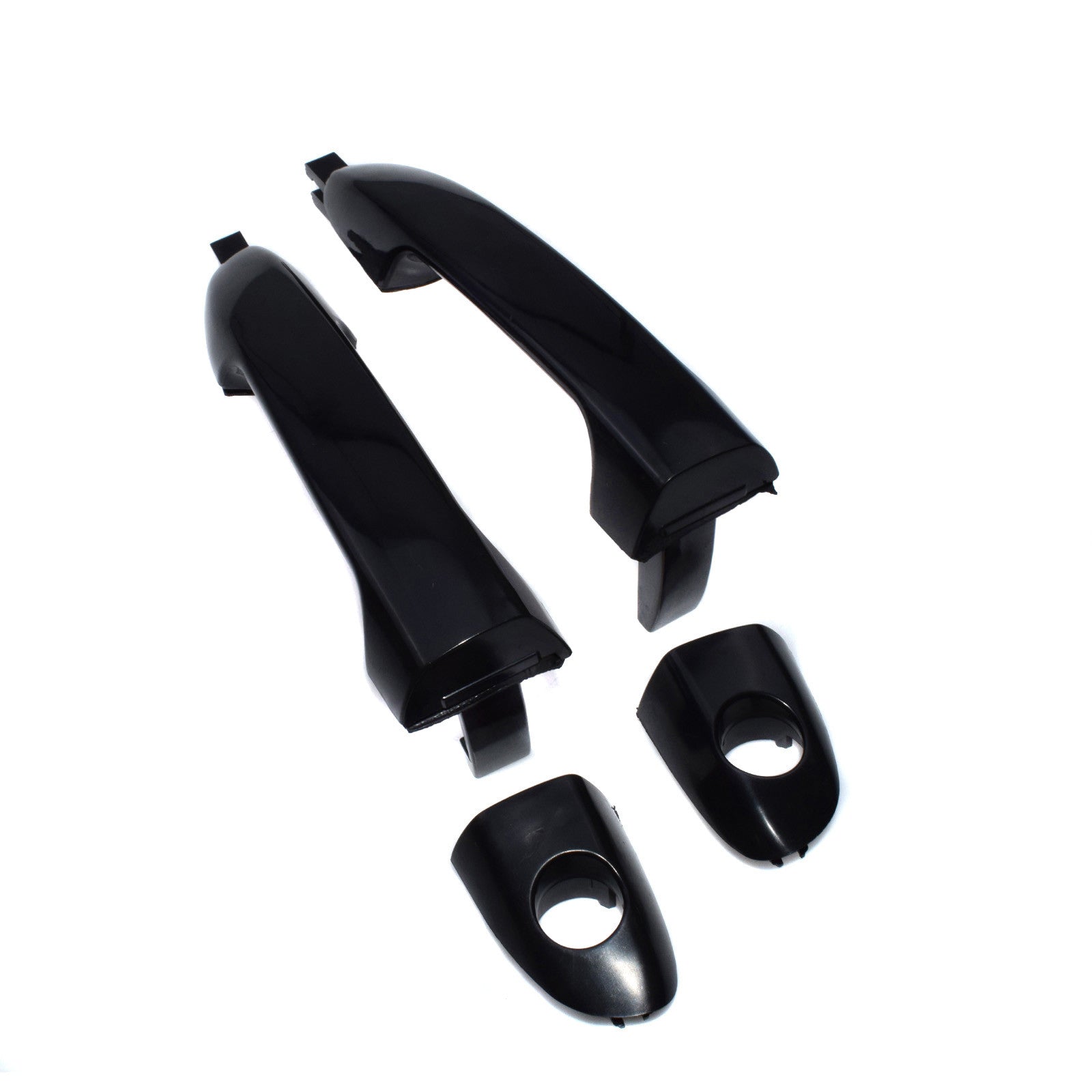 2-Piece Exterior Door Handle Set (Front Left and Right) for Kia 2004-2009 Spectra Spectra5