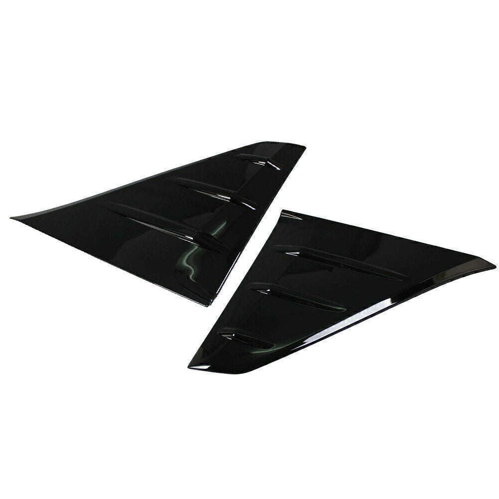 2Pcs B-Pillar Molding Cover Trim Mirror Fit for Toyota Alphard Vellfire 2016-19 2018