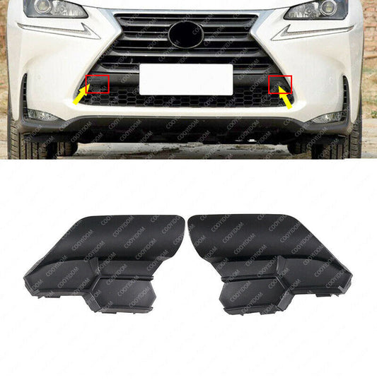 Suitable for 2015-2017 for Lexus NX200t/300h front bumper eyelet caps (2 pieces)