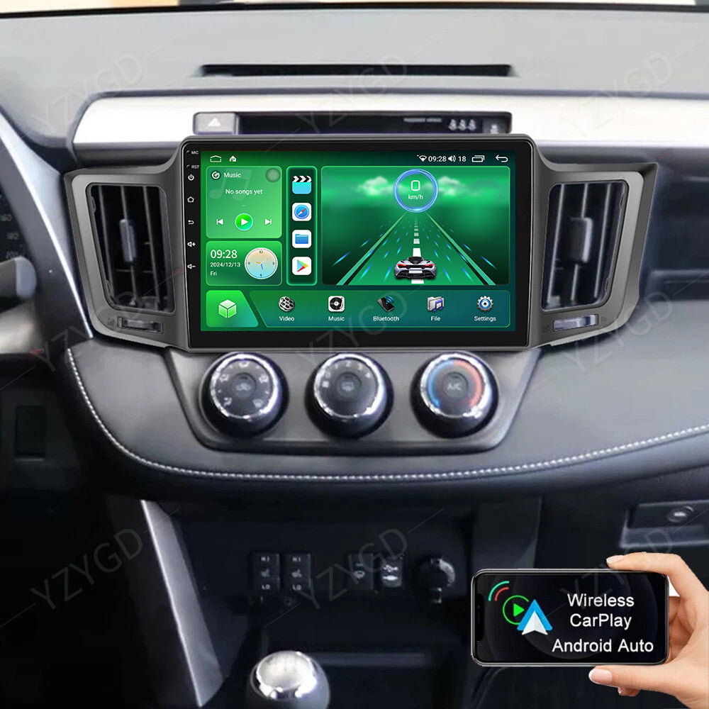 10 Carplay Car Radio for Toyota RAV4 2013-2018 Android Stereo GPS Navi Screen